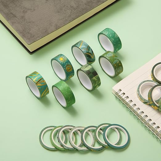Mr. Pen- Washi Tape Set, 21 Rolls, 5.5 Yards/Roll | Washi Tape - Image 9