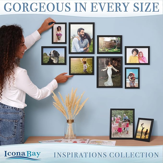 Icona Bay 4x6 Picture Frames, Beautifully Detailed Molding, Contemporary - Image 5