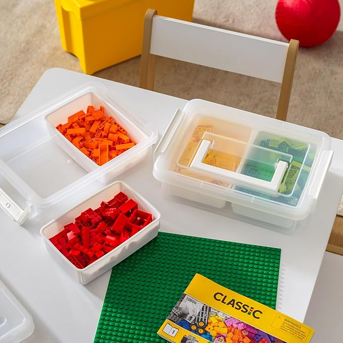 IRIS USA 1 Qt. Plastic Storage Bins - Image 3