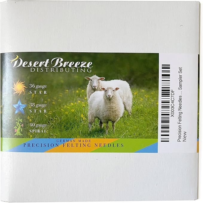 Sample Set | Precision Wool Felting Needles | 36 Gauge Star, 38 Gauge Star - Image 4