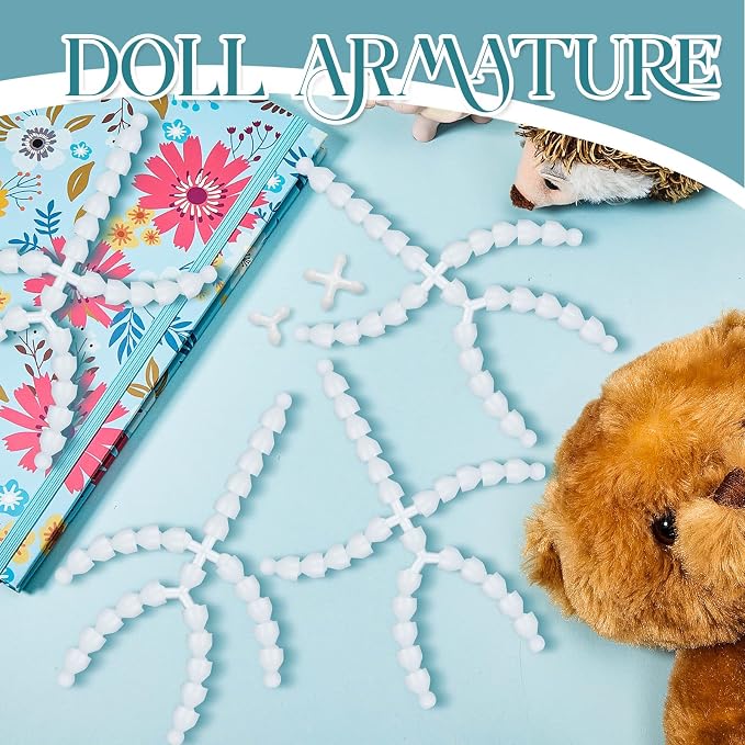 Maitys 144 Pieces Doll Armature Set - Image 4