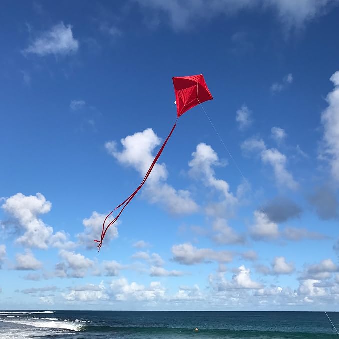 In The Breeze Solid Color Diamond Kite - Image 3