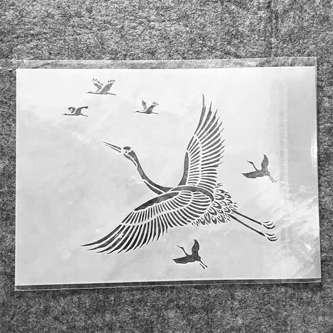 TIAMECH A4 Reusable Crane Stencil - Image 5