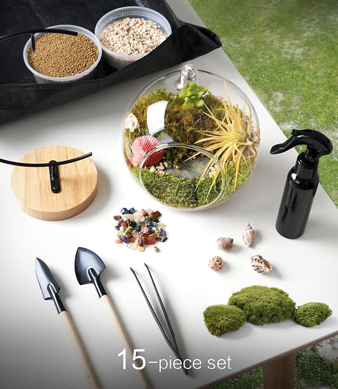 LUCKYRUNES DIY Terrarium Kit - Image 2