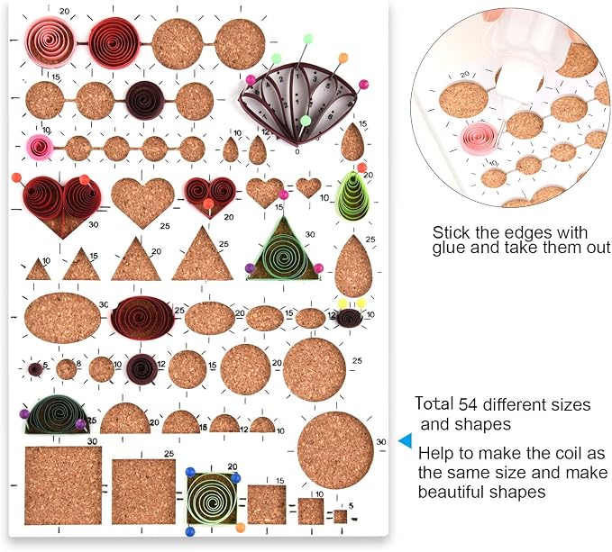 TUPARKA 15 PCS Paper Quilling Kits - Image 4