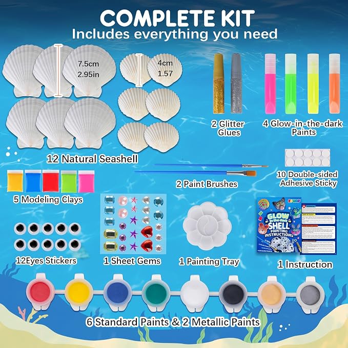 EPUMP Shell Painting Kit for Kids - Image 5