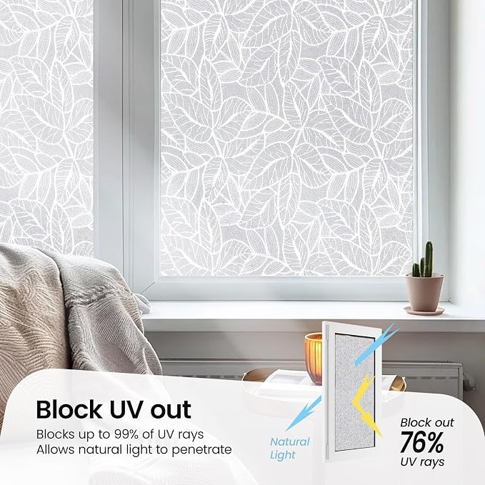 ADD.HERES Window Privacy Film Home Room Bathroom Spring Decor Car Decorations - Image 5