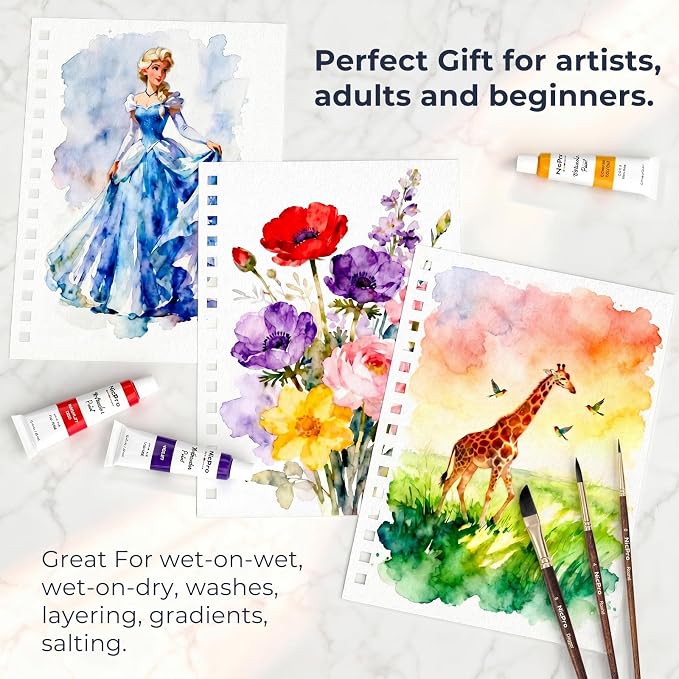 Nicpro Upgraded Watercolor Paint Set - Image 8