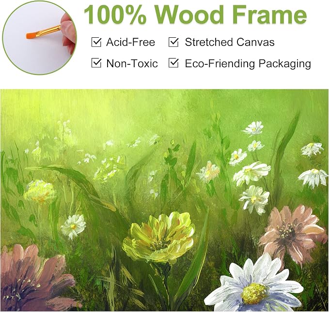 6Packs Mini Stretched Canvases for Painting - Image 3