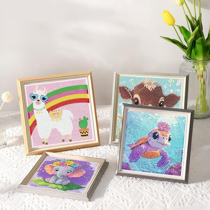Acelii 6 Pack 5D Cow Diamond Painting Kits - Image 2