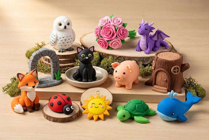 BOHS 12-Colors Foam Modeling Clay- - Image 4