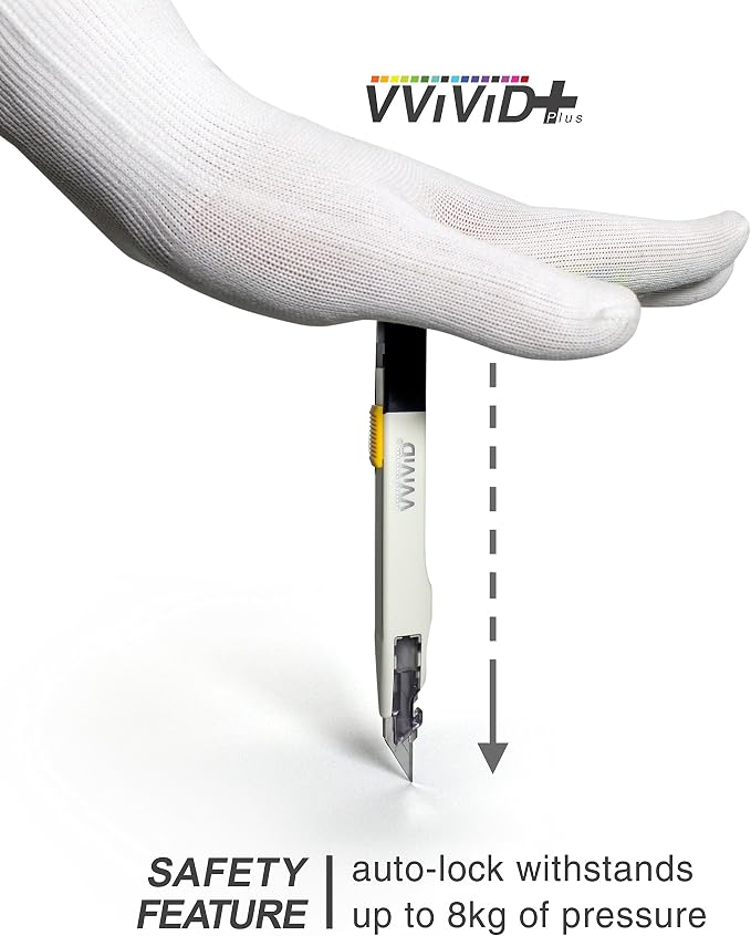 VViViD Premium Retractable Precision Balanced Multi-Use Utility Cutting Knife - Image 5