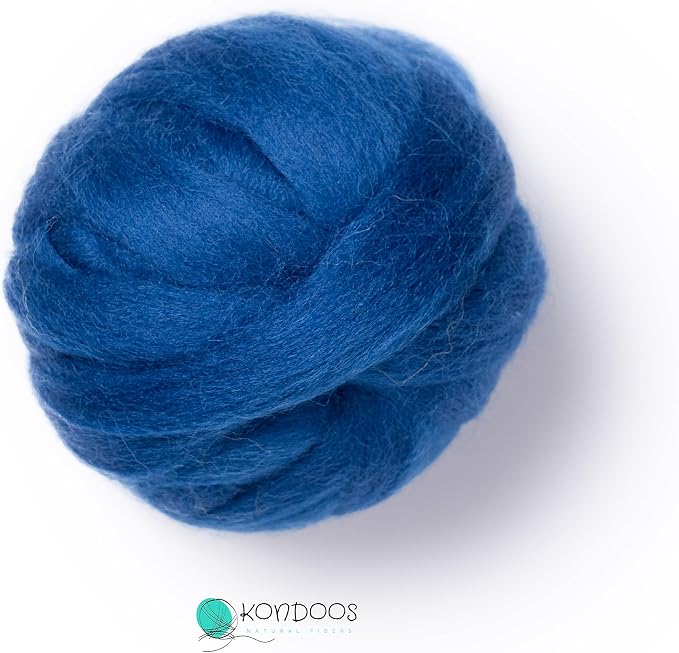 Natural Wool roving, 2 OZ. Best Wool - Image 4