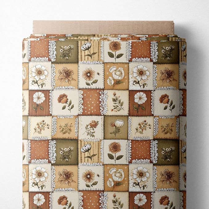 100% Cotton Fabric by the Yard – Turkish Quality Quilting & Sewing Fabric by FabricsTown