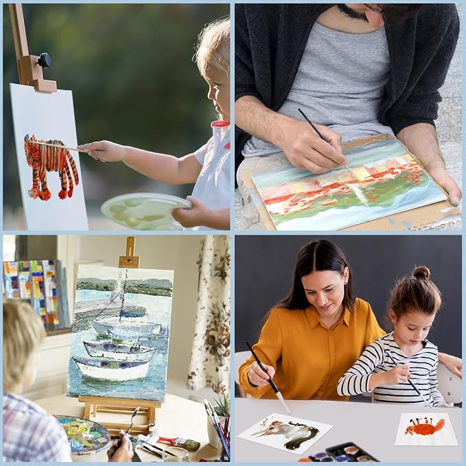 ESRICH Canvases for Painting 8Pack Painting Canvas - Image 5
