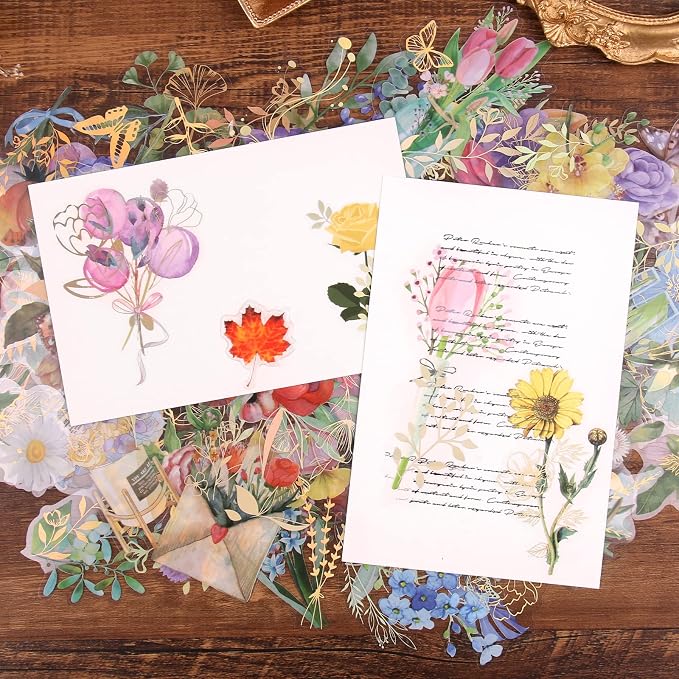 Dizdkizd Gilding Flower Stickers - Image 4