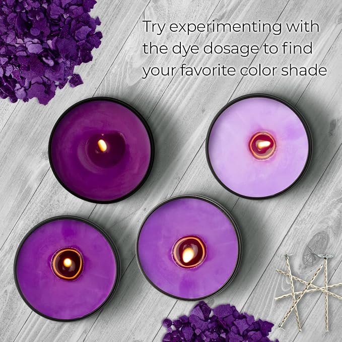 Violet Candle Dye 2oz for Soy Candle Making – Highly Concentrated Candle Wax - Image 6