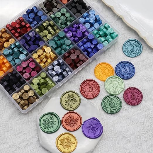 600 Pcs Assorted Sealing Wax Beads - Image 2
