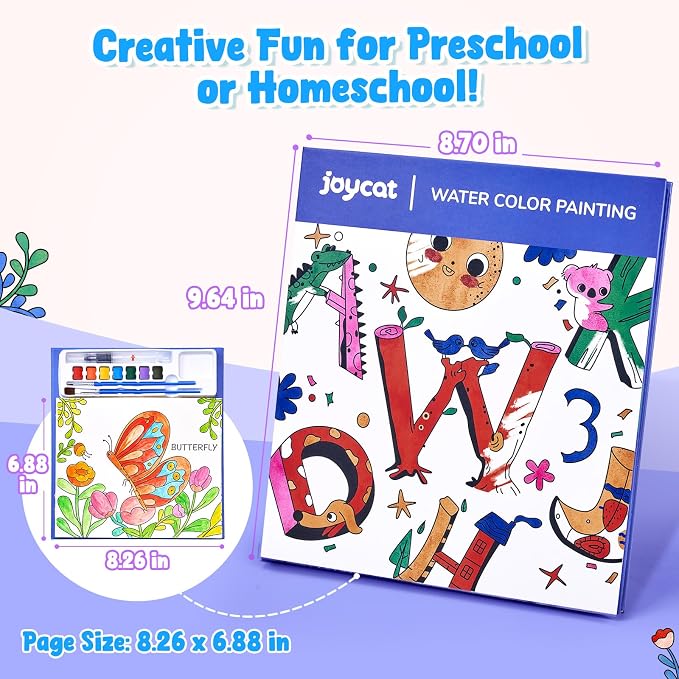 JoyCat Paint with Water Coloring Books - Image 6