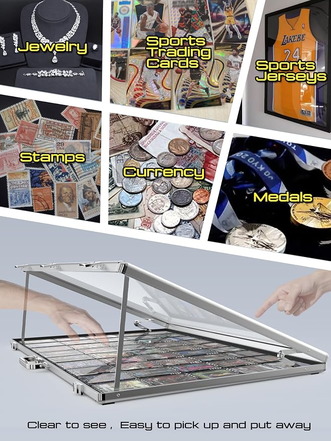 Ultra-Thin 31.4 x 23.6inch Portable Aluminum Card Display Case - Image 8