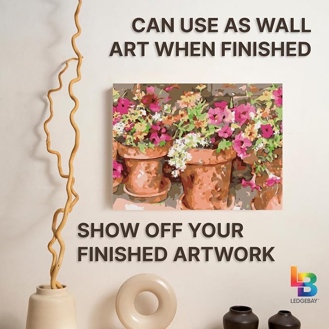 Ledgebay DIY Paint by Numbers Kit - Image 9