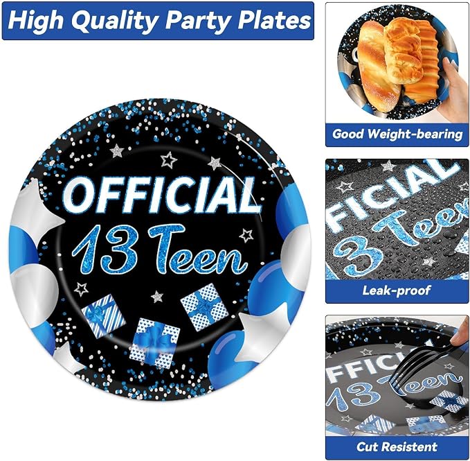 100 Pcs 13th Birthday Decorations - Image 3