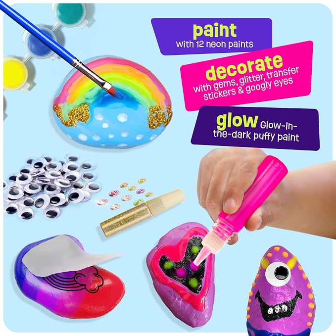Dan&Darci Kids Rock Painting Kit - Image 6