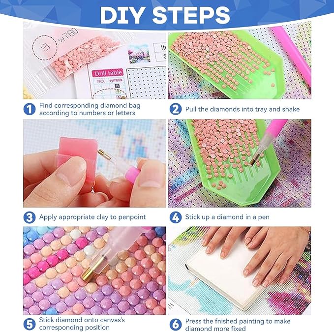RYMILIE 4 Pack Diamond Art Painting Kits - Image 6
