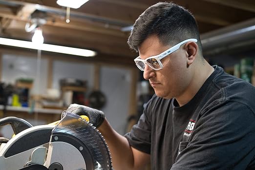 MAGID Y50 Safety Glasses for Construction | White Frame — 48-Pack, ANSI Z87.1+ - Image 6