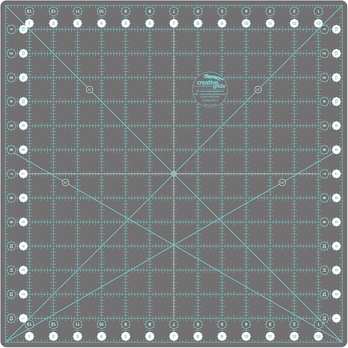 Creative Grids Self Healing Rotating Rotary Cutting Mat 14in x 14in by CreativeGrids