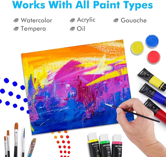 Gotideal Canvas for Painting, Pour Art Supplies - Image 4