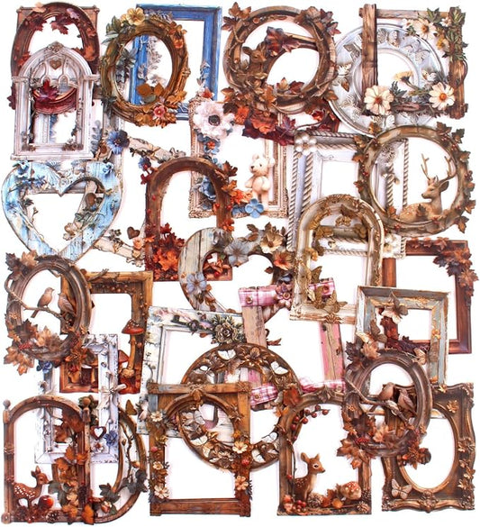 Scrapbook Embellishments 3D Cutout Frame by Diuhofart