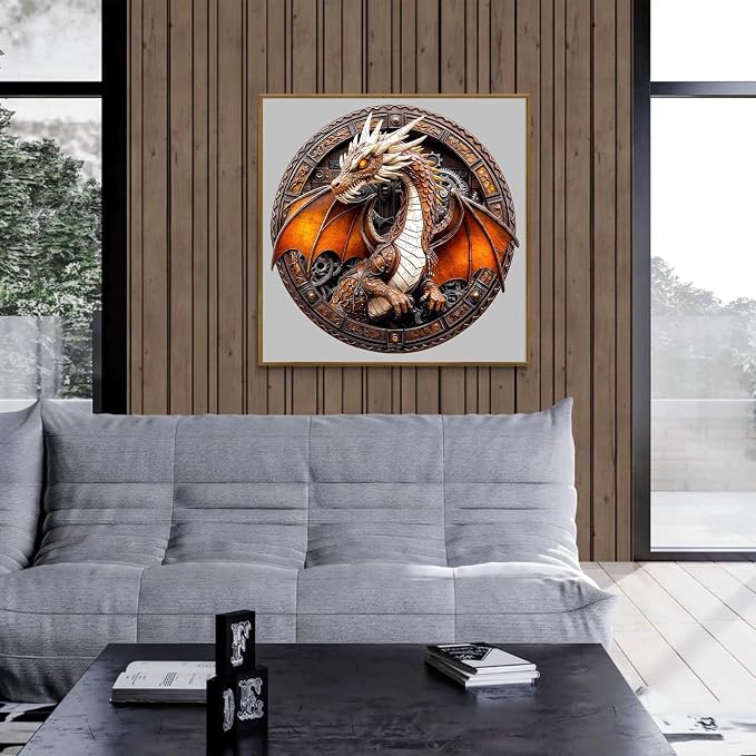 Mechanical Dragon Puzzles Fantasy Vintage Cool Steampunk Puzzle Adults Gifts - Image 8