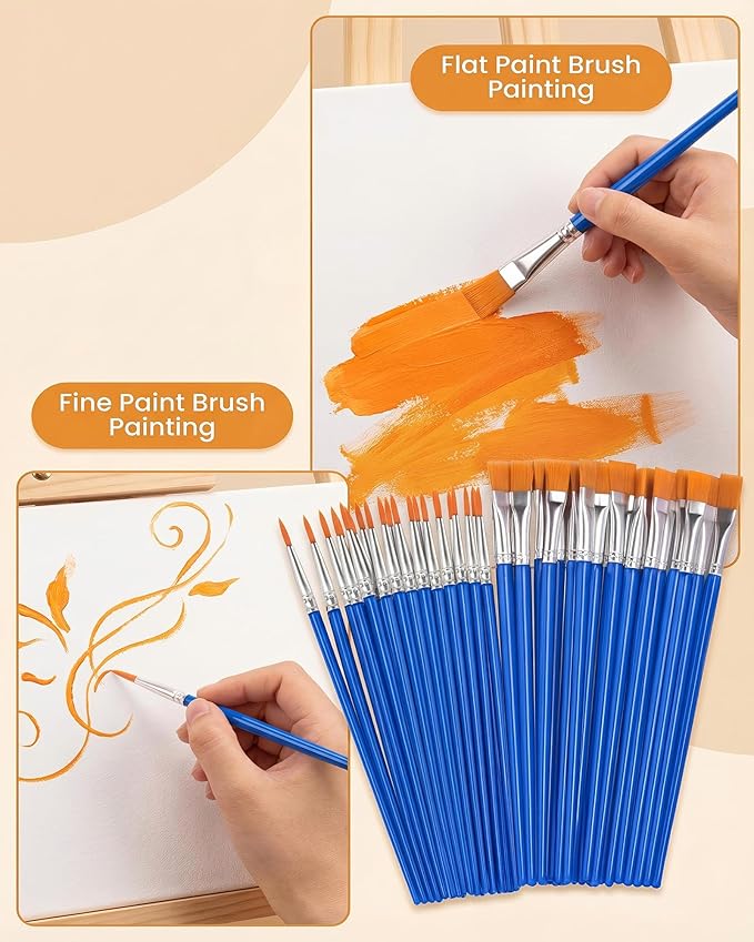 Small Paint Brushes Bulk - Image 5