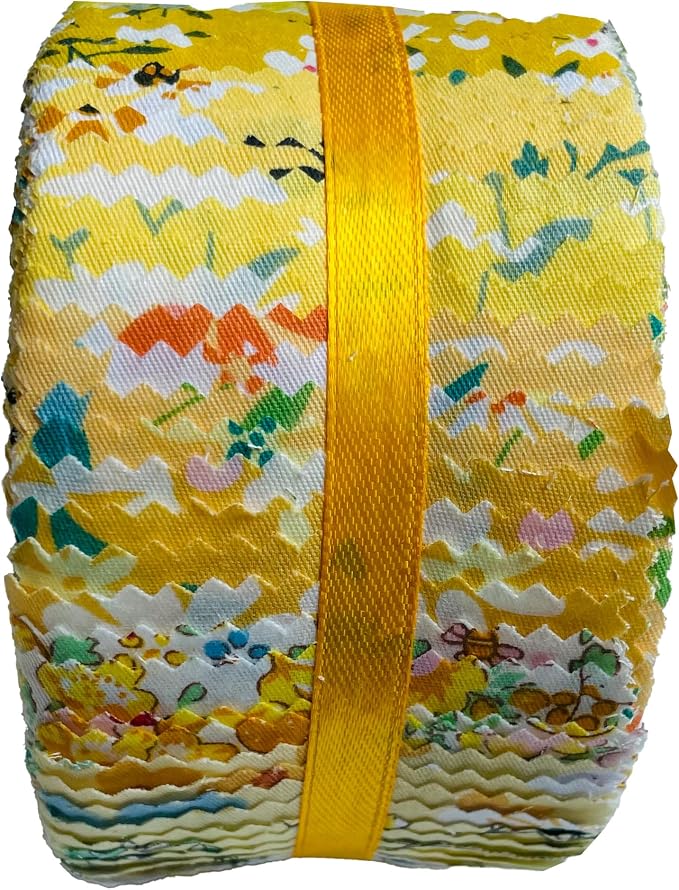 40 Strip Jelly Roll Fabric Strips - Image 4