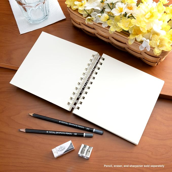 Bee Paper - 6"x 6" Super Deluxe Mixed Media Sketching Pad, 60 Sheets - Image 4