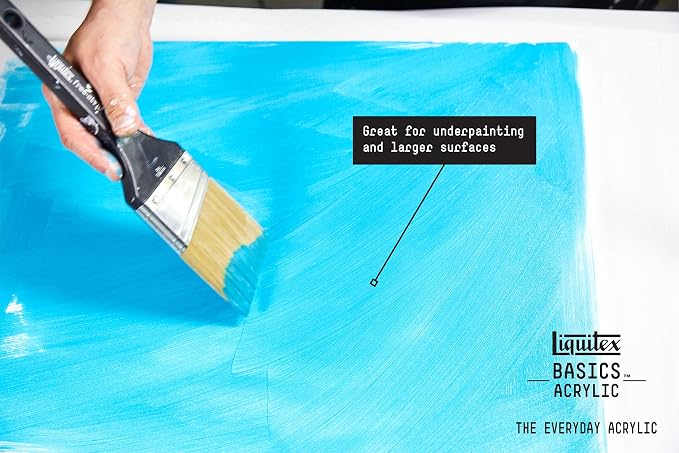 Liquitex BASICS Acrylic Paint, 118ml Tube, Primary Blue - Image 5