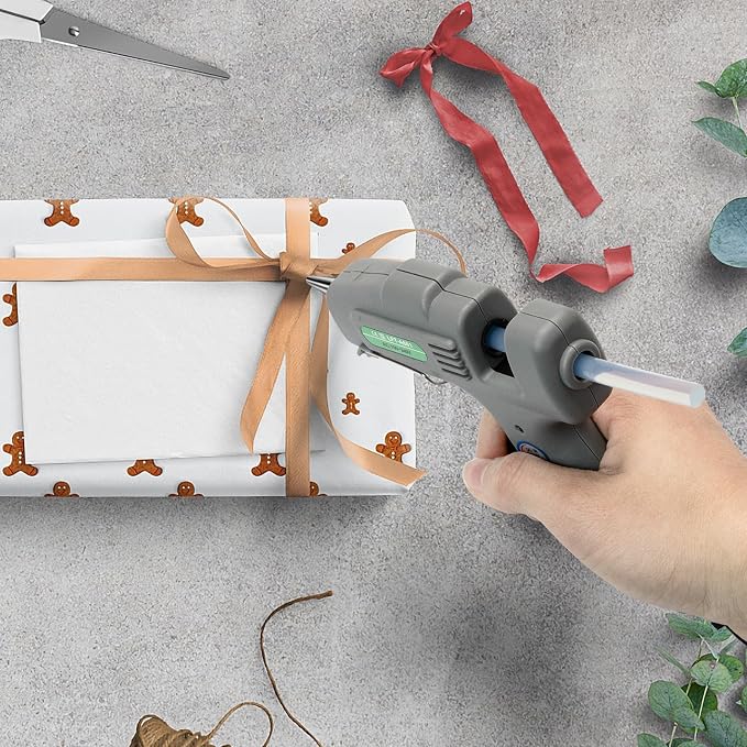 SHJADE Hot Glue Gun with 30 Glue Sticks, 20W Mini Hot Melt Gun Kit | Fast - Image 8
