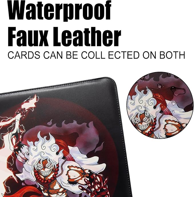 Trading Card Binder for One Piece Cards, 16 Pocket - Image 5