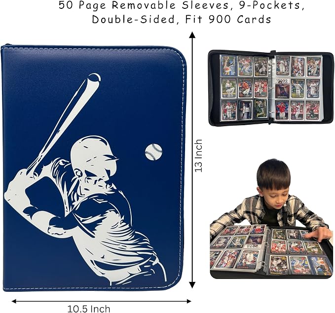 Baseball Card Binder, Trading Card Album - Image 6
