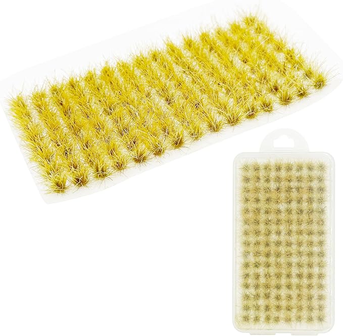 Woohome 120 PCS Bushy Tufts Static Grass Tuft Model Grass Tuft by Woohome