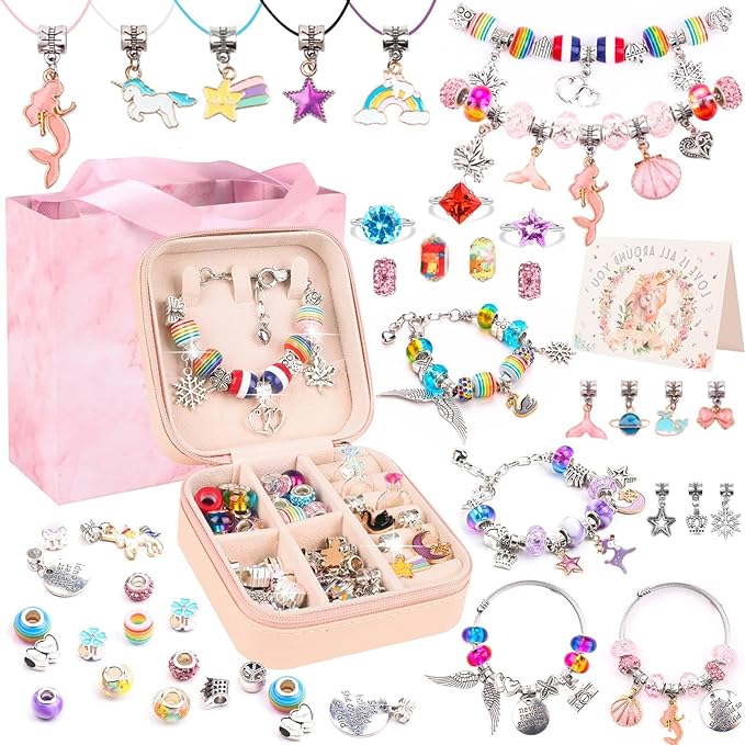 UFU Charm Bracelet Making Kit, A Sweet Birthday Gift to Inspire Imagination & by UFU