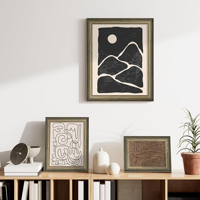 Vittanly 11x14 Picture Frames Set of 2, Ornate Vintage Photo Frame - Image 6