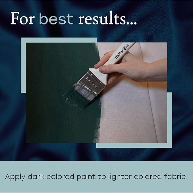 Fabricoat Dark Grey Fabric Upholstery Paint & Dye | 500ml / 17 fl oz | Restore - Image 7