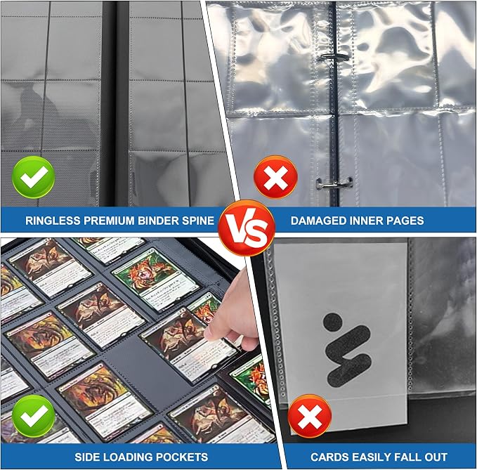 Trading Card Binder for One Piece Cards, 16 Pocket - Image 7