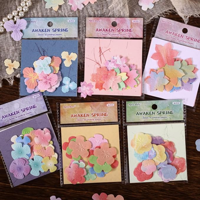 228 Sheets 3D Embossed Floral Scrapbook Paper, 3.1x3.1 Letterpress Textured by Unknown