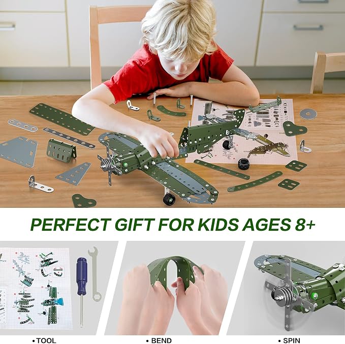 Lucky Doug Building Toys Model Airplane Set - Image 2