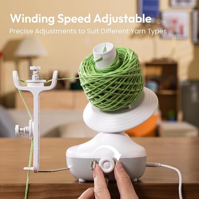 Yarn Winder, Electric Yarn Ball Winder - Image 4