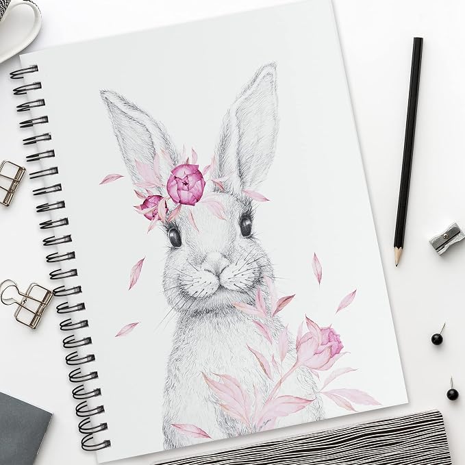 FIXSMITH 5.5"X8.5" Sketch Book | 400 Sheets Sketchbook |Acid Free Drawing Paper - Image 7