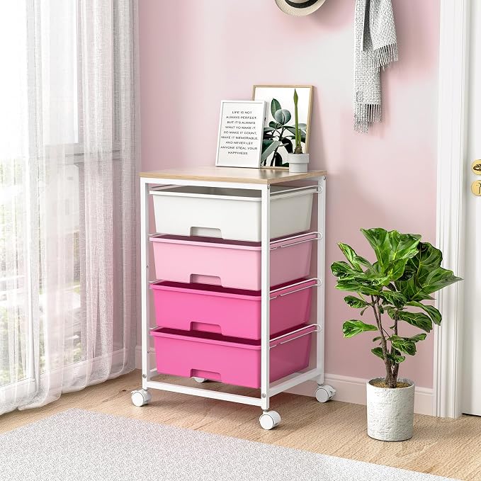 SYKIARIOL Utility-Rolling-Craft-Storage-Cart-Organizer - Image 7